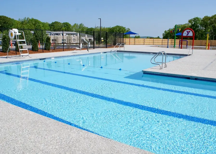 A pool at the YMCA of Central Massachusetts